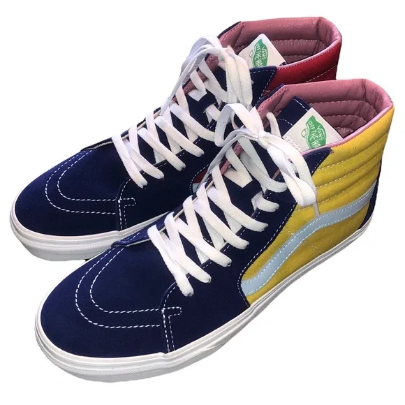 🌟NWOT🌟 Vans Sk8-Hi Multi-Color Shoes - Picture 3 of 15